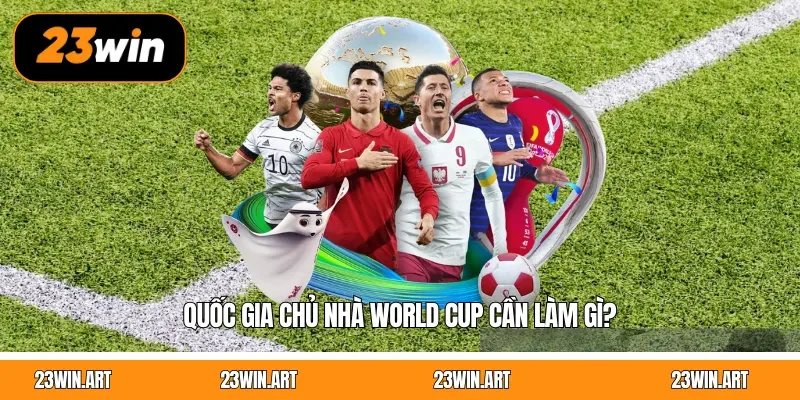 Quốc gia chủ nhà World Cup cần làm gì